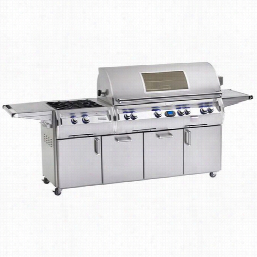 Firemagic E1060s~4l1 Echelon Diajond 60-1/2"" Freest Anding Aeriform Fluid Grill With 115000 Main Burner Btus And Magic View Window