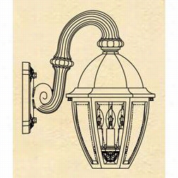 Hanover Lantern B124frm Medium Sturbridge 25w Per Socket 3 Light Outdoor Wall Light