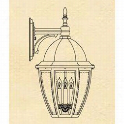 Hanover Lantern B12612 Large Sturbridge 25w Per Socket 3 Light Outdoor Wall Light