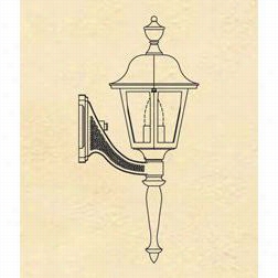 Hanover Llantern B2515-55 Small Manor 1 Light Outdoor Wall Light