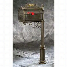 Hanover Lantern M144s Pine Valley Mailbox With Viny L Numbers Sign