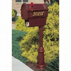 Hanover Lantern M61n Languish Valley Mailbox Assembly With Tidings Tube