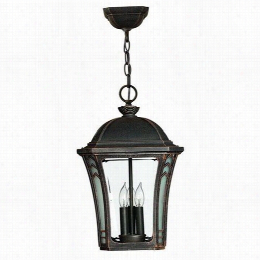 Hinkley Lighting 1332mo-led Wabash Single Light Down Lighting Outdoor Hanging Lantren/pendant In Mocha