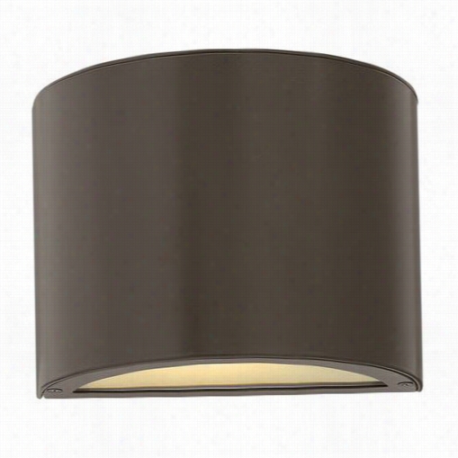 Hinkley Lighting 1666bz Lna 75w 1 Light Mmini Outdoor Walls Conce In Bronze