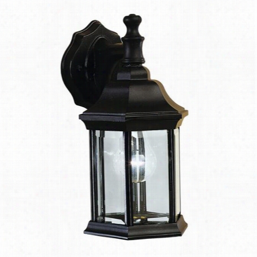 Kichler Lighting 9776bk Chesapeake Black Outdoor Wall Sconce