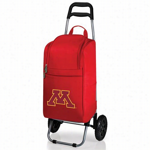 Picnic Time 545-00 University Of Minnesot Golden Gophers Digital Print Cart Cooler