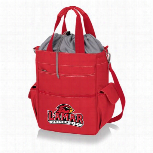 Picnic Time 614-00-100-124-1 Activo In Red With University Of Lamar Cardinals Digital Print