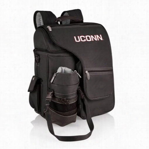 Picnic Tmie 641-00-195-144-0 Turismo Univerxity Of Connecticut Huskies Digital Print Backpack In  Black