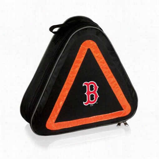 Picnic Time 699-00-179-044-3 Roadside Emergency Kit In Black With Bboston Red Sox Digital Print