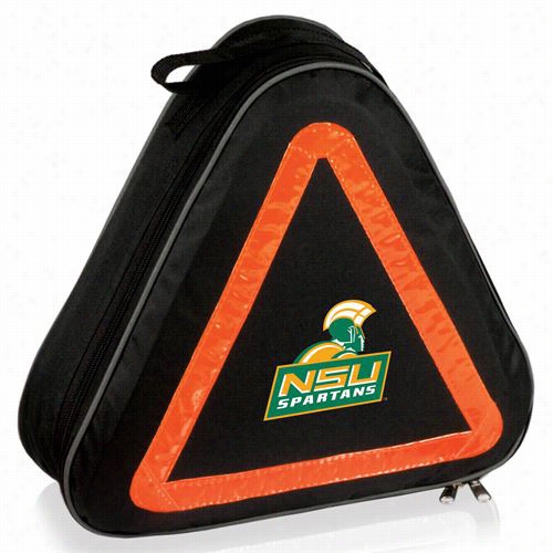 Picnic Time 699-00-179-974-0 Norfolk State University Brave Digital Mark Roadside Emergency Kit In Black