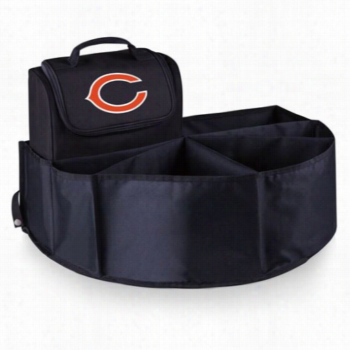 Picnic Time 715-00-179-064-2 Trunk Boss In Black With Chicago Bears Digital Print