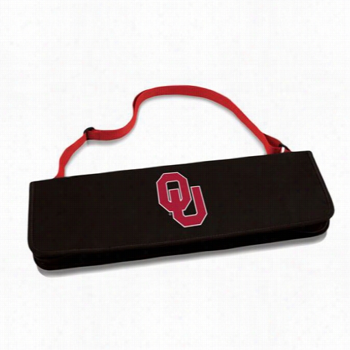 Picnic Time 747-03-100 -454-0 Metro University Of Oklahoma Sooners Digital Print Bbq Tote In Red