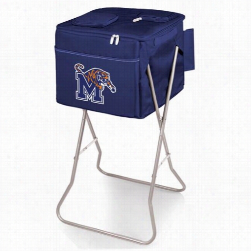 Picnic Delivery 780--00-138-754-0 Party University Of Memhpis Tigrs Digital Print Cube In Navy