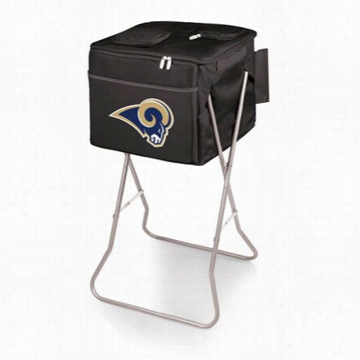 Picnic Fit Season7 80-00-179-294-2 Party Cube In Black With St. Louis Rams Digitalp Rint