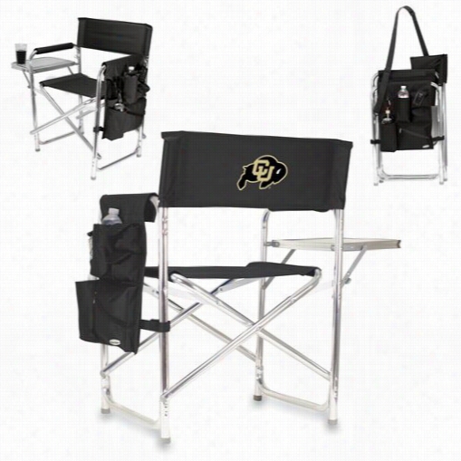 Picnic Time 809-00 U Of Colorado Buffaloes Digital Print Sports Chair