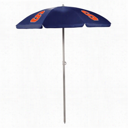 Picnic Time  82-00-1388-544-0 Syracuse Unievrsity Digital Print Umbrella In Navy