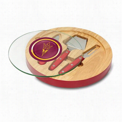 Picnic Time 829-00 Ventana Arizona State University Sundevils Dgiital Print Cheese Board