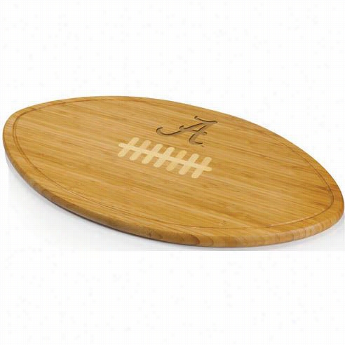 Picnic Time 908-0-505-003-0 University  Of Alabama Crimson Tide Kickoff Engraved Cutting Board In Naturalw Od