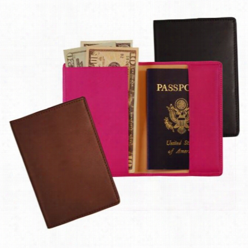 Royce Leather Rfid-200 Rfid Blocking Passport Travel Genuine Leather Document Organizef