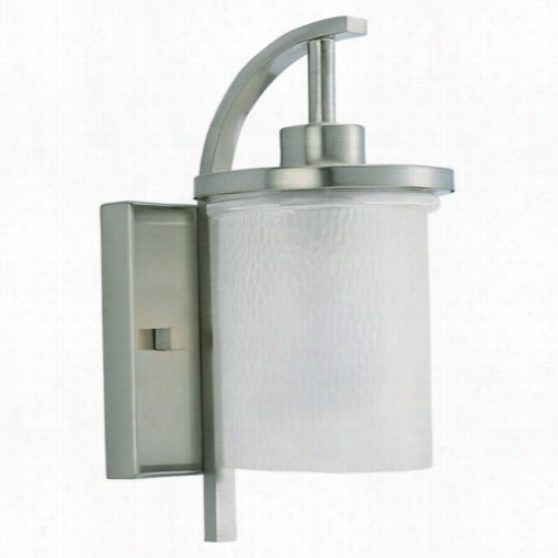 Sea Gull Lighting 88116-962 Eternity 12" " 1 Light Outdoor Lantern In Brushed Nickel