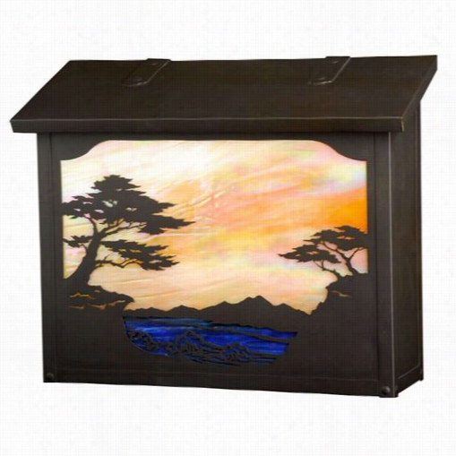 America's Finest Mailboxes Af-143-bz-git Ree Horziontal Monterey Cyprsss Mailbox