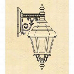 Hanover Lantern  B2372s Mall Jamestown 1 Light Outdoor Wall Light