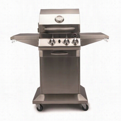 Jackson Grillsjls400 Lux 2 Burher Gas Grill In Unsullied Steel