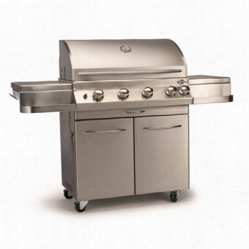 Jackso Grills Jpg700 Pemier 4 Burner Gsa Grill In Stainless Steel