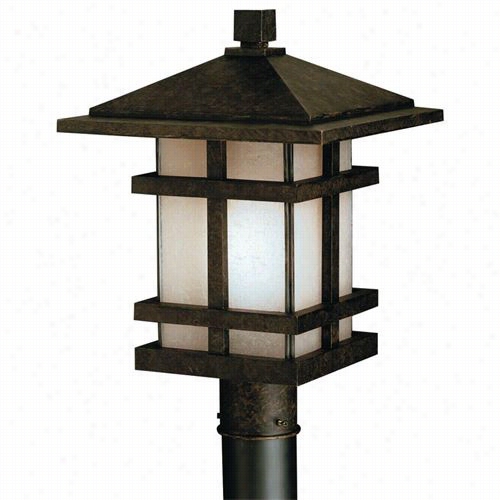 Kichler Lighting 9529agz Cross Creek Aged Bronze Outdoor Post Mount