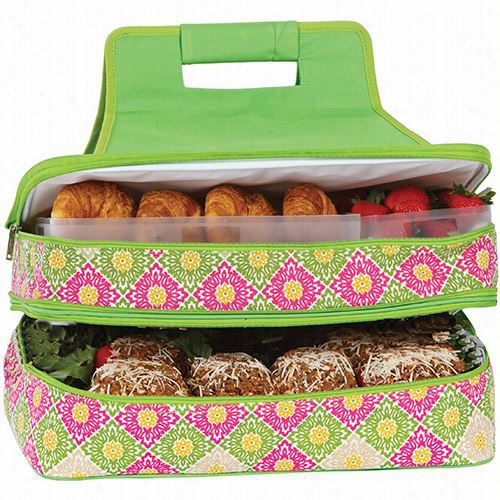 Picnnic More Psm-721 Entertainer Hot And Cold Food Carrier