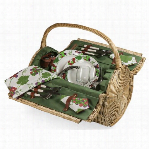 Picnic Tiime 223-25 Barrel Picnic Basket