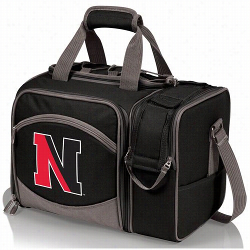 Picnic Time 508-23-175-8222-0 Malibu Northeastern University Huskies Embroidered Tote In Black