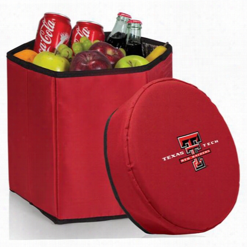 Picnic Time 596-00 Texas Tech Red Raideers Digital Prrint Bongo Cooler And Seat