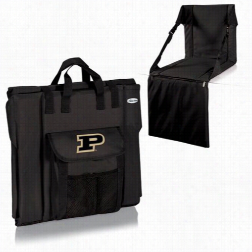 Picnic Time 627-00-179-514-0 Stadium Purdue U Boilermakers Digitallr Int Seat In Dark