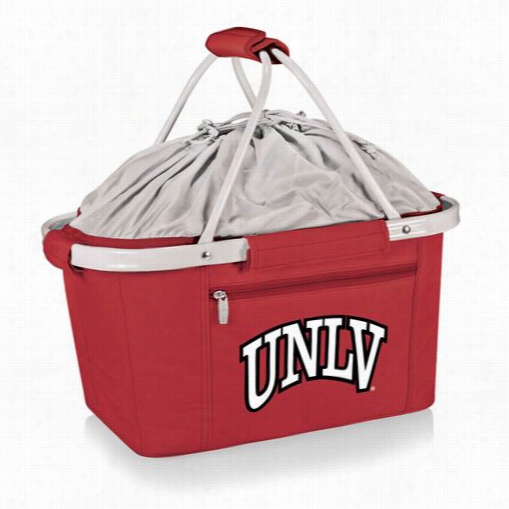 Picn Ic Time 6455-00 Metro University Of Nevada Las Veegas Rebels Digital Print Basket