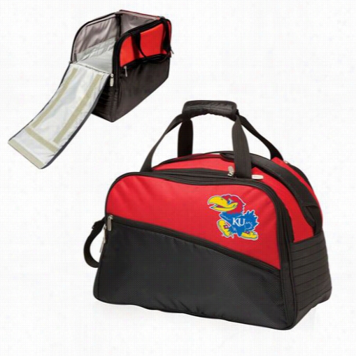 Picnic Time 671-00 Stratus Uiversity Of Kansas Jayhawks Digital Print Duffel Sack