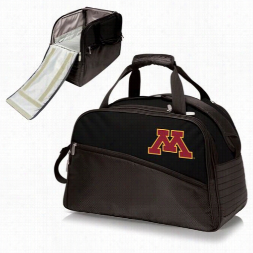 Picnic Time 671-00 Stratus University Of Minnesota Goldenn Gophes Digitsl Print Duffel Bag