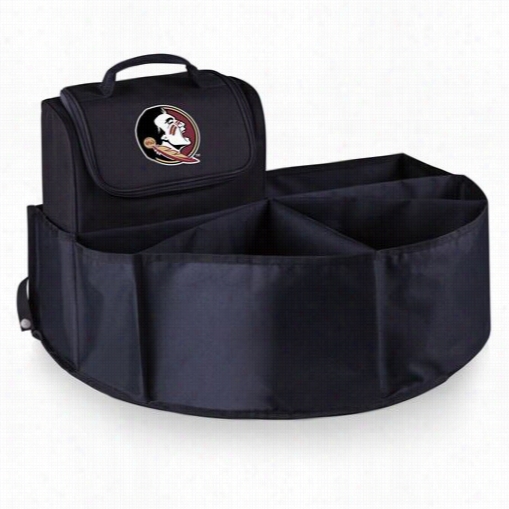 Picnic Time 715-000- 179-174-0 Florida Sstate University Digital Print Trunk Boss In Black With Cooler