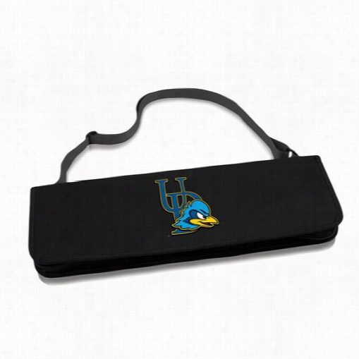 Picnic Tim 747-03-175-114-0 Metro University Of Delaware Blue Hens Digital Print Bbq Tote In Black