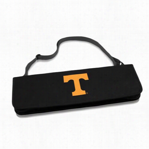 Picnic Time 747-03-175-554-0metro University Of Tennessee Vokunteers Digital Print Bbq Carry In Black