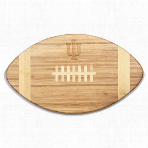 Picnic Time 896-00-505673-0 Touchdown Indiana U  Hoosiers Engraved Cuttting Board In Natural