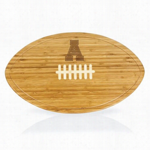 Picnic  Tiime 908-00505-793-0 Appalachian State Mountaineers Kickoffe Ngraved Cutting Board Ni Natural Wood