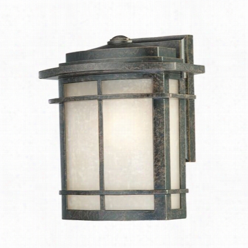 Quoizel Gln8409ib Galen 1  Light Medium Outdoor Wall Sconce In Imperial Bronze