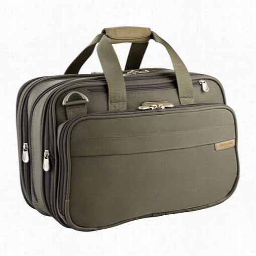 B Riggs &; Riley 231xoll Baseline Epxandable Cabin Bag In Olive