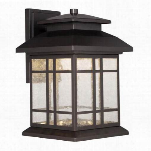 Designers Fountain Led34331-orb Piedmont 8"" Led Walo Lantern In Ool Rubbed Bronze