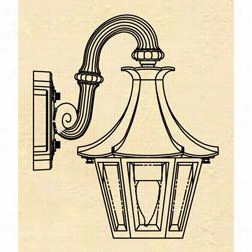 Hznover Lantern B192frm Small Westminster Le 1 Light Outdoor Wall Light