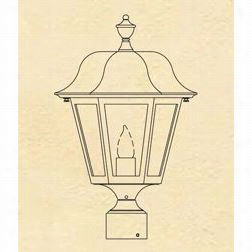 Hanover Lantern B4130 Medium Manor 1 Light Outdoor Post Lamp