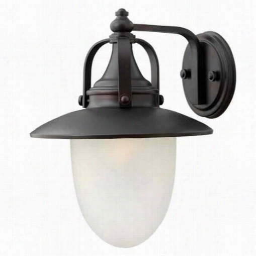 Hinkley Lighting 2084sb Pembrook Large 1 Light Outdoorw All Sconce In Spanish Bronze