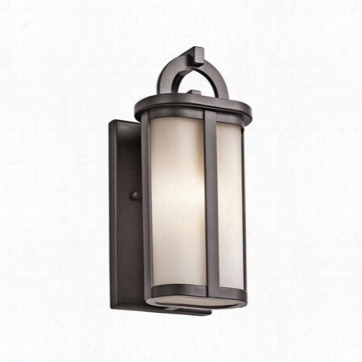 Kichler Lighitngg 4497 Rivera 1 Light Alog En Outdoor Wall Scnoce