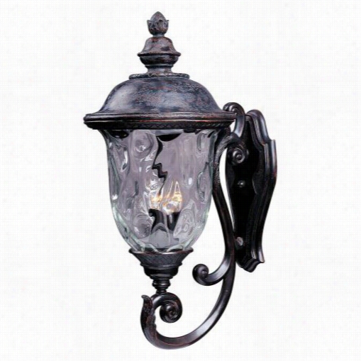 Maxim Lighting 4425wgob Carriage House Vx 31""h 3 Daybreak Outdoor Wall Mount In Oriental Bronze